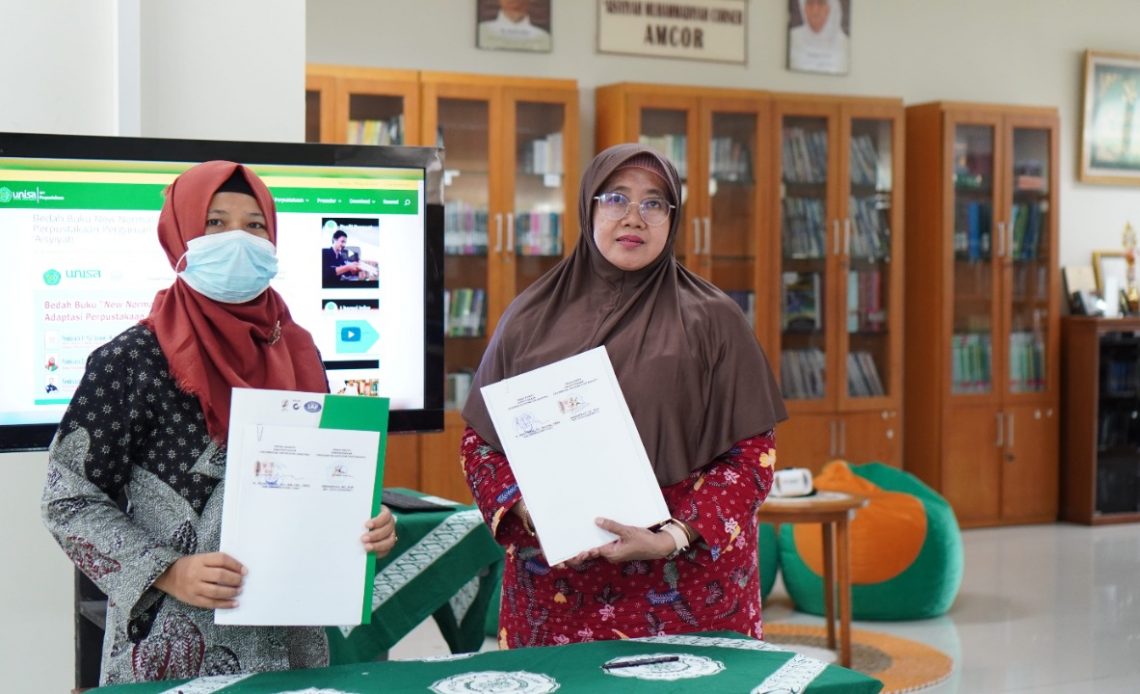 Perpustakaan Unisa Yogyakarta x UTM
